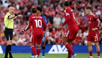 ليفربول ينجو من أولى أزمات الفار بالدوري الإنجليزي