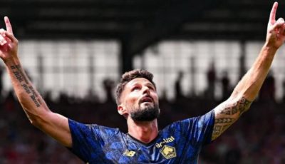 تدرب في «الجراج».. 11 دقيقة تكفي جيرو للتسجيل بالدوري الفرنسي