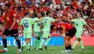 مشادات وفوضى بطاقات.. مايوركا وبرشلونة يؤكدان سخونة موسم الليغا الجديد