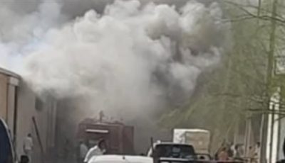 إصابة 7 عمال إثر اندلاع حريق داخل مصنع بالمنطقة الصينية الصناعية بالسويس| بث مباشر