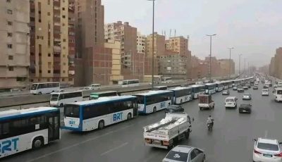 ساعة كاملة.. تبكير تشغيل الأتوبيس الترددي على الطريق الدائري
