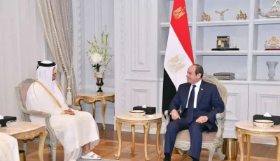الرئيس السيسي ورئيس الوزراء القطري يؤكدان استمرار التنسيق من أجل التوصل لاتفاق وقف إطلاق نار في غزة
