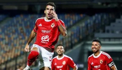 بعد صيام 4 مباريات .. زيزو يسجل ثنائية بقميص الأهلي في شباك فاركو