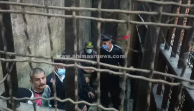 آخر صورة لـ«سفاح الإسماعيلية» بسجن وادي النطرون قبل تنفيذه حكم إعدامه ( خاص)