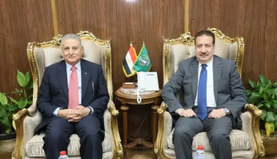محافظ المنوفية يلتقي السفير رضا الطايفي لمناقشة آخر مستجدات مشروع مكتبة مصر العامة قبل افتتاحها