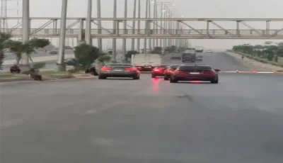 إحالة المتهمين بمطاردة سيارة فتيات على طريق الواحات للمحاكمة