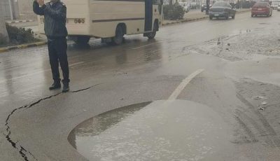 محافظة الجيزة: كسر مفاجئ بخط طرد محطة الطالبية يتسبب فى انقطاع المياه عن كفر طهرمس