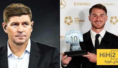 أليستر يرد على ستيفن جيرارد